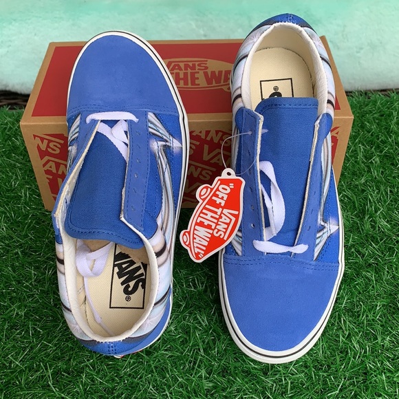 VANS OLD SKOOL WARP NEBULAS Bl/Chrome WMNS - Picture 7 of 12